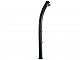 Douche solaire aluminium Formidra JOLLY CURVED 33L coloris anthracite
