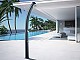 Douche solaire aluminium Formidra JOLLY CURVED 33L coloris anthracite - Autre vue