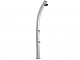 Douche solaire aluminium Formidra JOLLY CURVED 33L coloris Inox