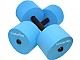 Halteres d'aquagym Waterflex coloris bleu piscine - Autre vue