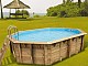 Piscine bois Nortland Ubbink SUNWATER octogonale 300x490x120cm liner bleu - Autre vue