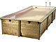 Piscine bois Ubbink SUNWATER rectangulaire 300x555x140cm liner beige - Autre vue