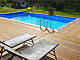 Piscine bois Ubbink SUNWATER rectangulaire 300x555x140cm liner beige - Autre vue