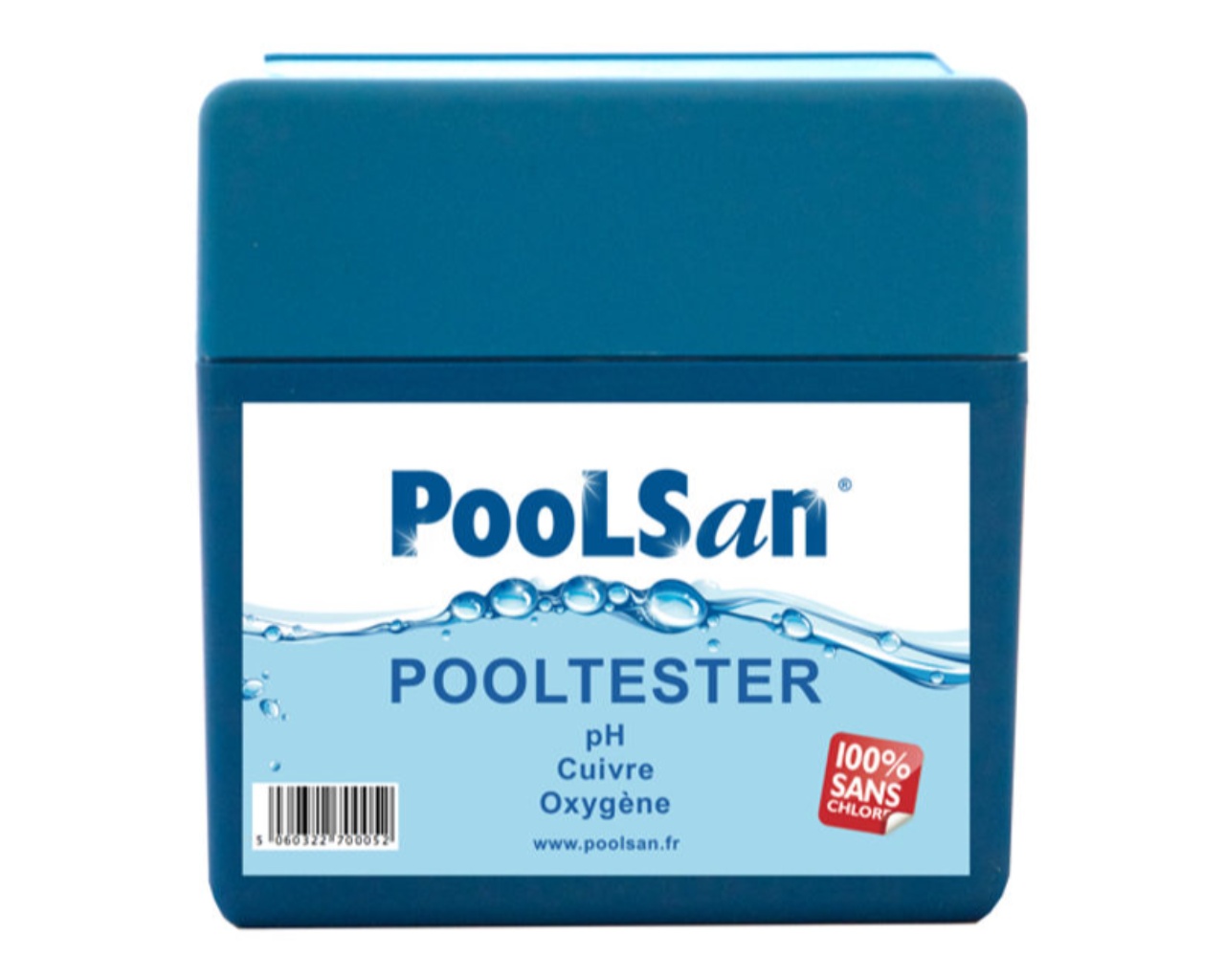 Kit analyse eau piscine Pooltester 3 en 1 Poolsan