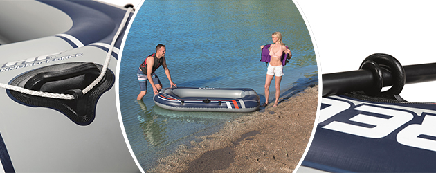 Bateau gonflable Bestway LIGNE X1 228x121x32cm 2 places - Bateau gonflable LIGNE X1 Bestway Pour des heures d'amusement et de joie