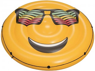 Bouee gonflable piscine Bestway LOUNGE Fashion Smiley Ø188cm