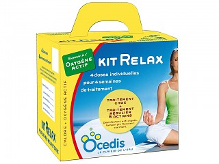 Traitement mensuel oxygene actif Ocedis KIT RELAX pour piscine 50m³