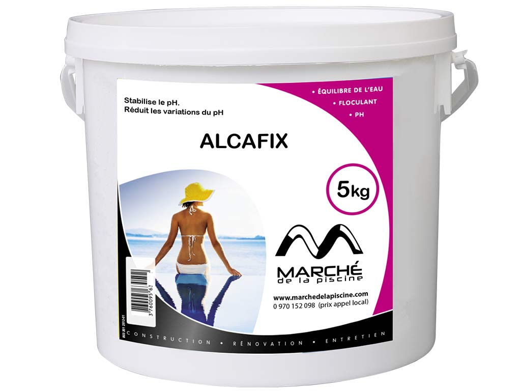 Stabilisant pH piscine ALCAFIX AquaPiscine seau 5kg