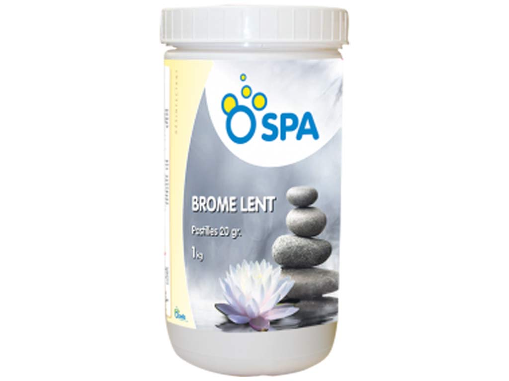 Traitement BROME spa OCEDIS gamme O SPA pastilles 20g pot 1kg