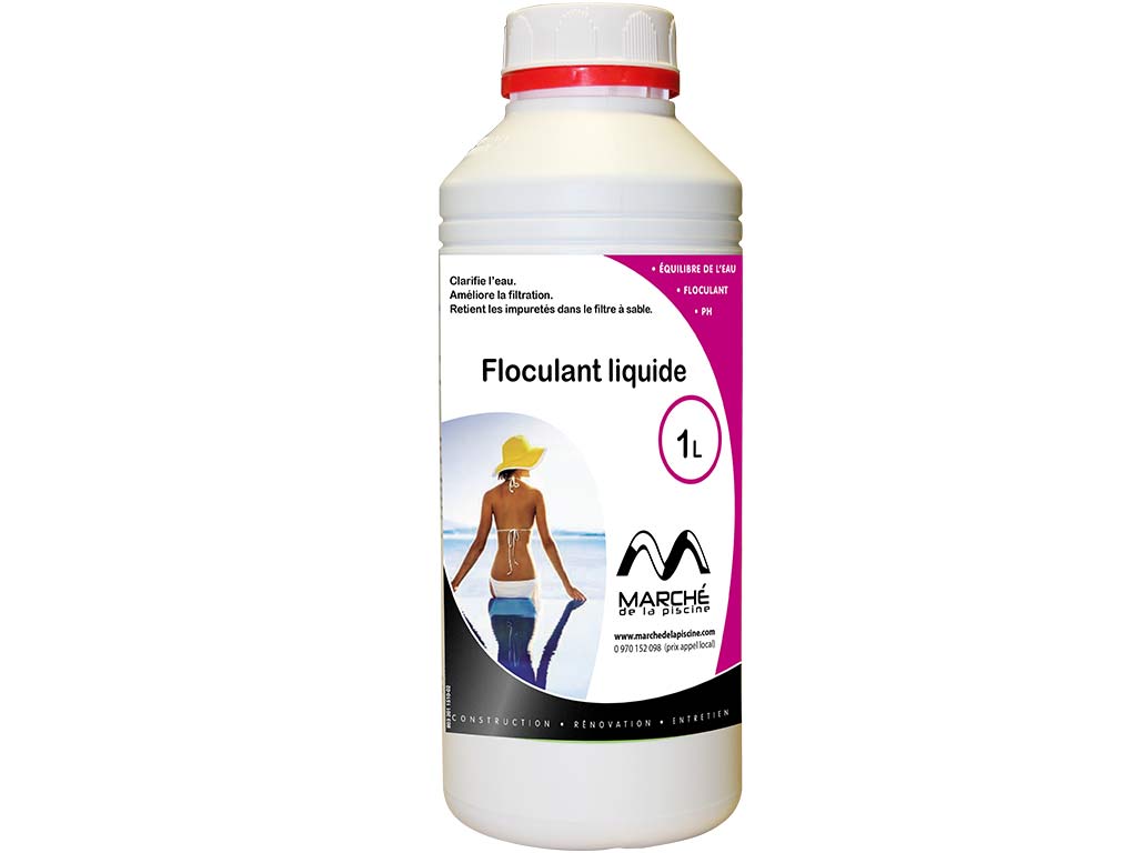 Clarifiant floculant liquide bidon 1L