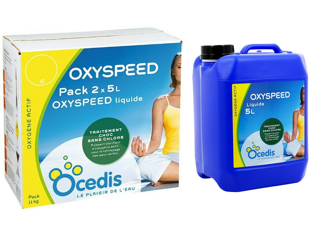 Rattrapage eaux vertes piscine OXYSPEED Ocedis 10L