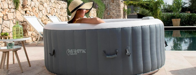 Spa gonflable Ubbink INFINITE SPA XTRA 6 places Ø208x65cm 1000L - Spa gonflable Ubbink INFINITE SPA XTRA 6 places Profitez des bienfaits de l'eau chaude sur votre organisme