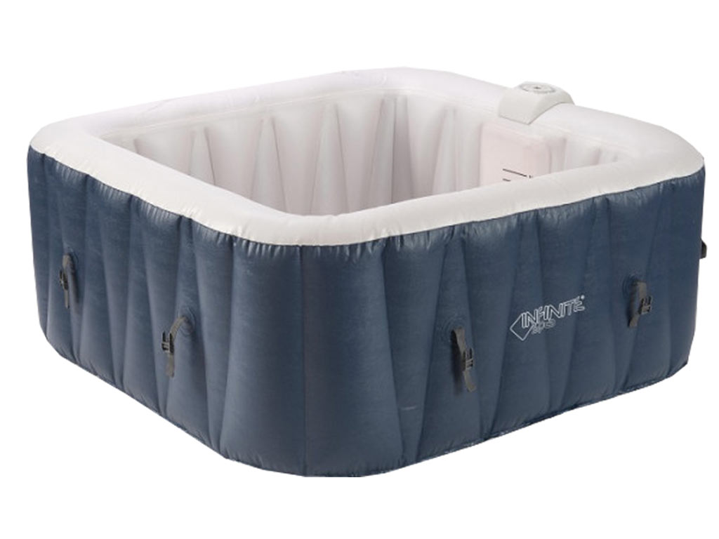 Spa gonflable Ubbink INFINITE SPA CHAMPION carre 4 places 154x154x65cm 600L