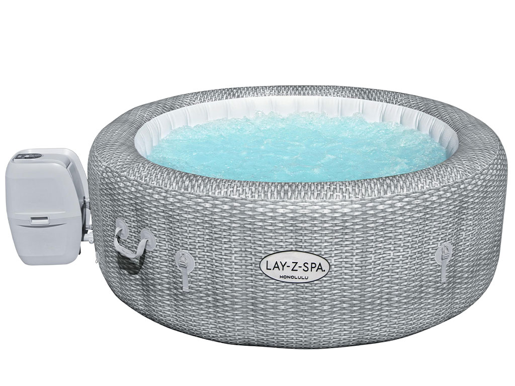Spa gonflable Bestway LAY-Z-SPA HONOLULU AirJet Ø196x71cm 4/6 places