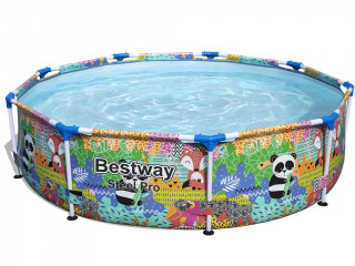 Piscine hors-sol Bestway SPLASH FRAME POOLS ronde Ø274x66cm