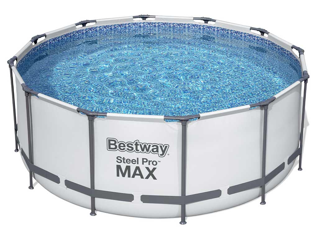 Kit piscine Bestway STEEL PRO MAX ronde Ø366x122cm filtration cartouche