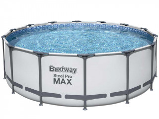 Kit piscine Bestway STEEL PRO MAX ronde Ø427x122cm filtration cartouche