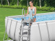 Kit Piscine tubulaire Bestway POWER STEEL FRAME POOLS rectangulaire 640 x 274 x 132cm filtration cartouche + echelle - Autre vue