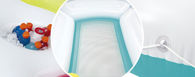 Bouee geante gonflable piscine Bestway LICORNE 590x404cm 6 personnes - Bouée gonflable Bestway Pour des heures de détente et de calme