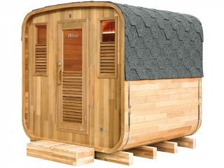 Sauna a vapeur d'exterieur GAIA NOVA 6 places