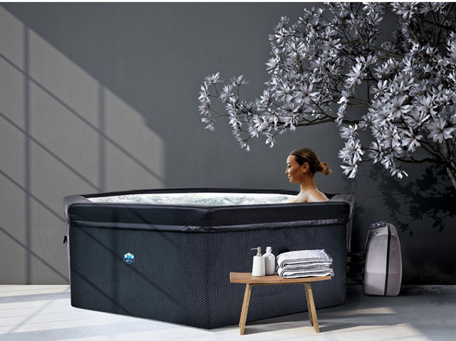 Spa semi-rigide NetSpa OCTOPUS 6 places Ø 193 cm x H 73 cm avec mobilier 5 elements - Spa semi-rigide NetSpa OCTOPUS 6 places Innovation et relaxation