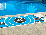 Tapis pour coach Waterflex AQUAMAT Coach fitness piscine - Autre vue