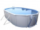 Kit piscine hors-sol acier Toi PRESTIGIO 120 Ovale 640x366x120 filtre a sable 8,5m³/h - Autre vue