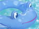 Bouees gonflable piscine Bestway BALEINE 84x71cm - Autre vue