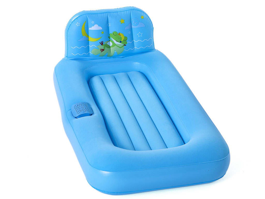 Lit gonflable enfant BOY'S DREAM Fisher Price Bestway avec lumieres projetees