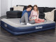 Lit gonflable Bestway matelas 2 places 203x152x36cm bleu et gris - Autre vue