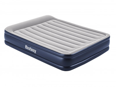 Lit gonflable double Bestway 203x152x46cm avec pompe integree