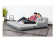 Canape gonflable convertible Bestway MULTI-MAX gris 188x152x64cm 2 Places avec pompe electrique - Autre vue