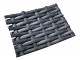 Habillage spa Bestway en rotin gris anthracite rond Ø180cm - Autre vue