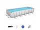 Kit piscine tubulaire Bestway POWER STEEL FRAME POOL rectangulaire 640x274x132cm - Autre vue