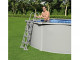 Kit piscine acier Bestway HYDRIUM Grise ronde Ø300 x 120cm filtration a sable + echelle + tapis - Autre vue