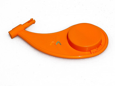 Piece detachee Ailette pivotante Orange robot piscine electrique Bestway Frisbee