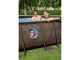 Kit piscine Bestway POWER STEEL SWIM VISTA POOL effet rotin 488x305x107cm avec hublots - Autre vue