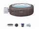 Spa gonflable rond DOMINICA Hydrojet Bestway Lay-Z-Spa 4 a 6 personnes