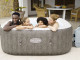 Spa gonflable carre CABO Hydrojet Bestway Lay-Z-Spa 4 a 6 personnes - Autre vue