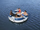 Salon gonflable flottant Bestway Lazy Dayz Hydro-Force rond 239cm 4 personnes - Autre vue