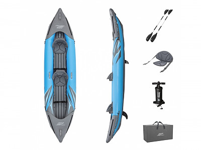 Kayak gonflable Bestway SURGE Elite 3,82 m Hydro-Force 2 places