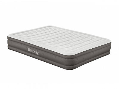 Matelas gonflable Bestway 2 places Fortech 2.03m x 1.52m x 36cm pompe électrique intégrée