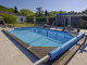 Piscine bois Ubbink AZURA octogonale allongee 400x610x120cm liner bleu - Autre vue