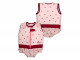 Maillot de bain flottant enfant PLOUF Cerise Rose poudre fille 6 ans (21/24kg)