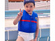 Maillot de bain flottant enfant PLOUF Jules Blanc garcon 6 ans (21/24kg) - Autre vue