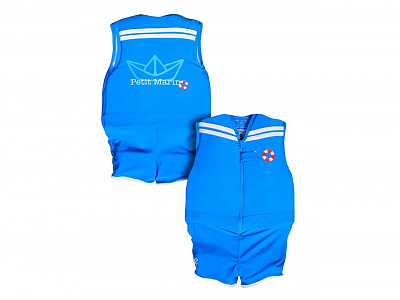 Maillot de bain flottant enfant PLOUF Petit Marin Bleu garcon 4 ans (17/19kg)