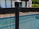 Cloture piscine filet demontable SECURIPOOL by Aqualux Noire 1m fixations 16mm - Autre vue