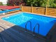 Piscine bois Ubbink AZURA 300 x 430cm rectangulaire liner bleu - Autre vue