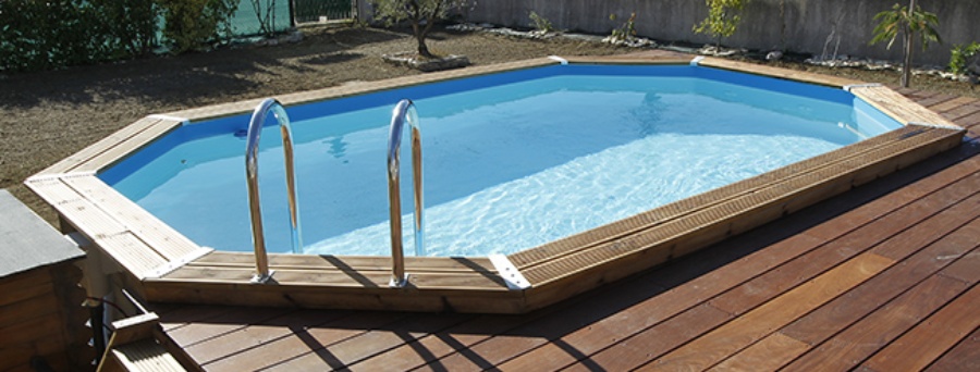 Piscine bois allongee Ubbink OLYMPIA 500x350x120cm Liner Bleu - Avantages des piscines bois Nortland Ubbink OLYMPIA