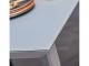 Table de jardin aluminium HONFLEUR gris anthracite plateau verre + rallonge DCB GARDEN TB250 - Autre vue
